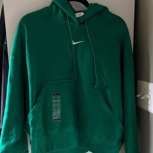Nike Green oversized hoodie